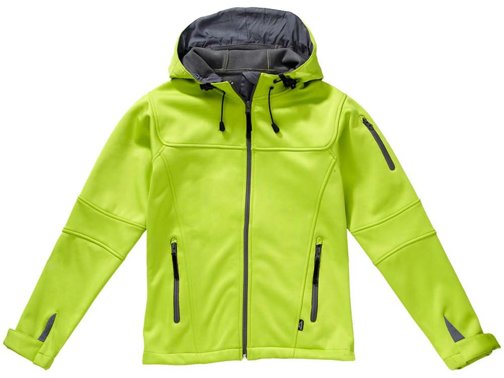 Куртка софтшел Match женская, св.зеленый/серый (артикул 3330764S) - фото 5 - id-p65789501