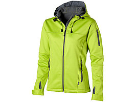Куртка софтшел Match женская, св.зеленый/серый (артикул 3330764XL)