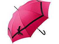 Зонт-трость Ferre, розовый/черный (артикул 90523)