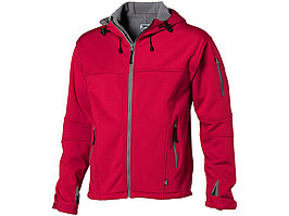 Куртка софтшел Match мужская, красный/серый (артикул 3330625S)