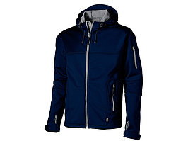 Куртка софтшел Match мужская, темно-синий/серый (артикул 3330649S)