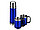 Набор Походный с чехлом: термос, 2 кружки, синий (артикул 828442), фото 2