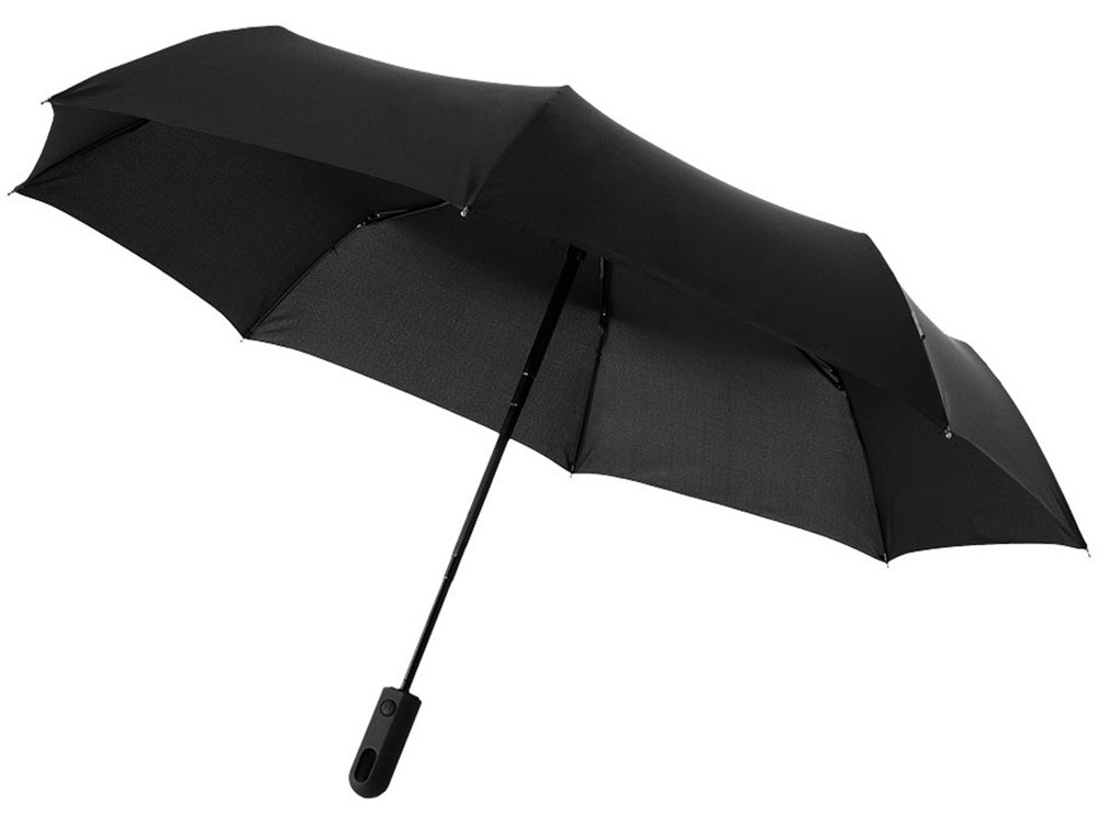 Зонт Traveler автоматический 21,5, черный (артикул 10906400)