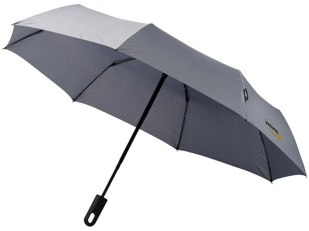 Зонт Traveler автоматический 21,5, серый (артикул 10906402) - фото 3 - id-p65791734