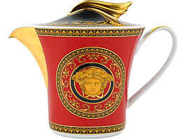 Чайник Versace Medusa, красный/золотистый (артикул 82516)