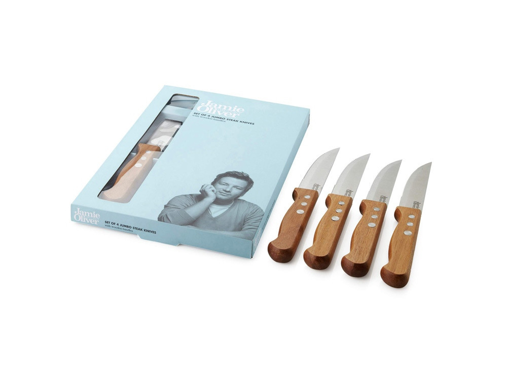 Ножи для стейка от Jamie Oliver (артикул 11253200) - фото 1 - id-p65791773