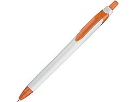 Ручка шариковая Каприз белый/оранжевый (артикул 13100.13)