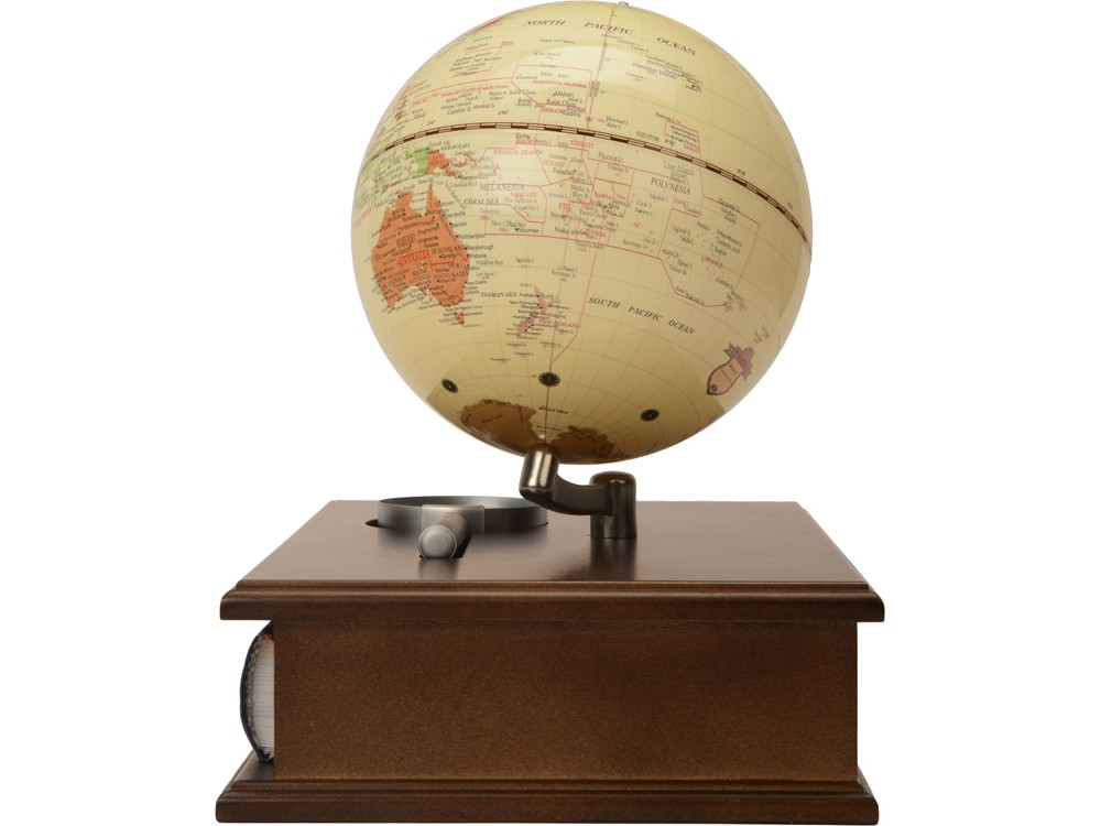Настольный прибор Магеллан: глобус, лупа, атлас мира на русском языке (артикул 624309) - фото 9 - id-p88581526