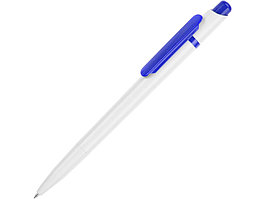Ручка шариковая Этюд, белый/синий (артикул 13135.02)