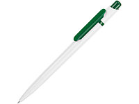 Ручка шариковая Этюд, белый/зеленый (артикул 13135.03)