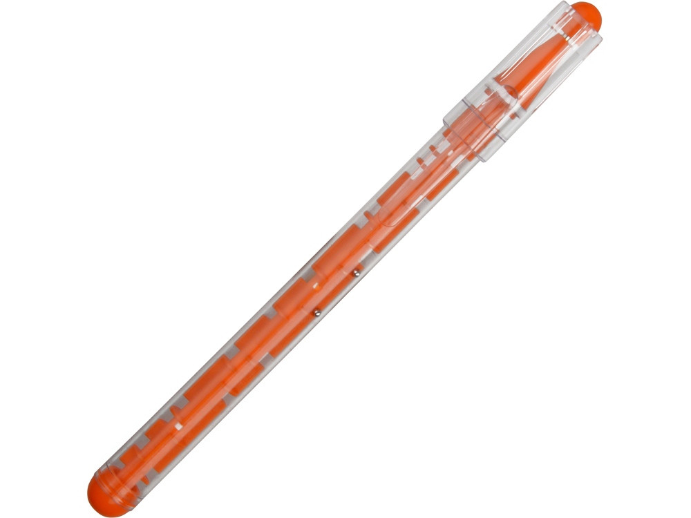 Ручка шариковая Лабиринт, оранжевый (артикул 309518) - фото 3 - id-p65788621