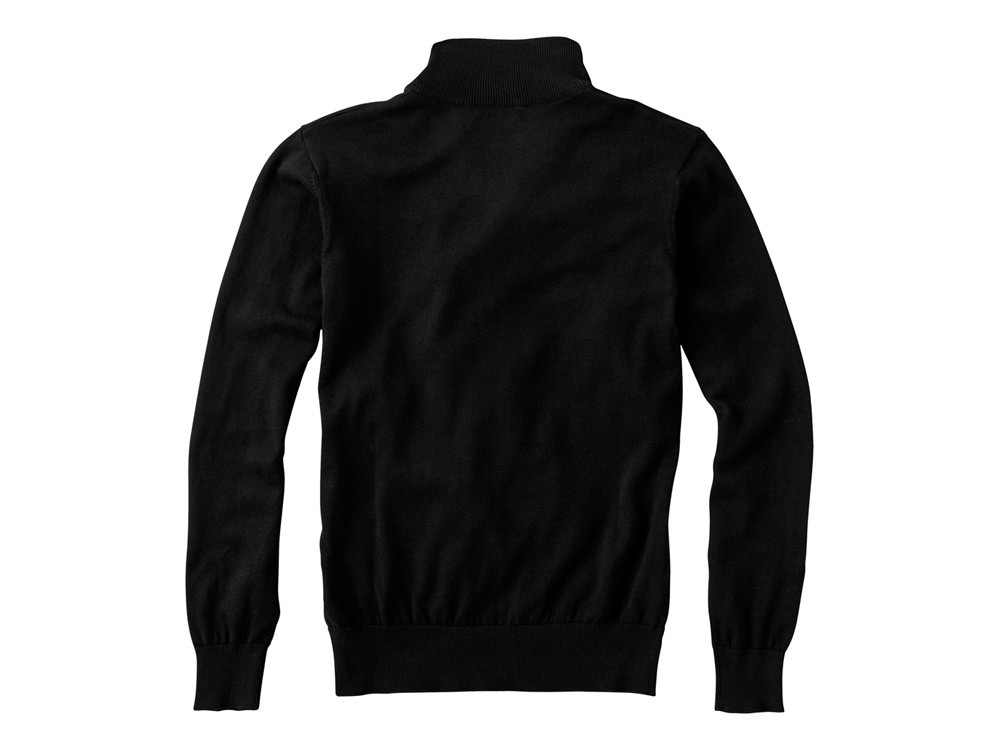 Пуловер Set с застежкой на четверть длины, черный/серый (артикул 3322999XL) - фото 4 - id-p65790908