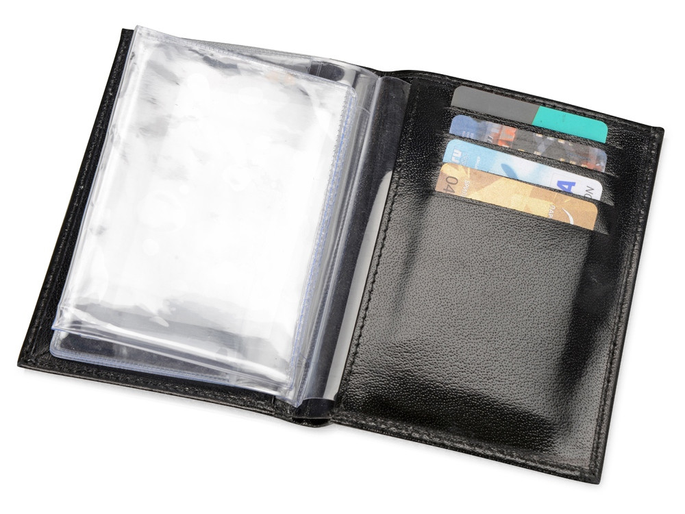 Бумажник для водительских документов, черный (артикул 559747) - фото 3 - id-p65790954