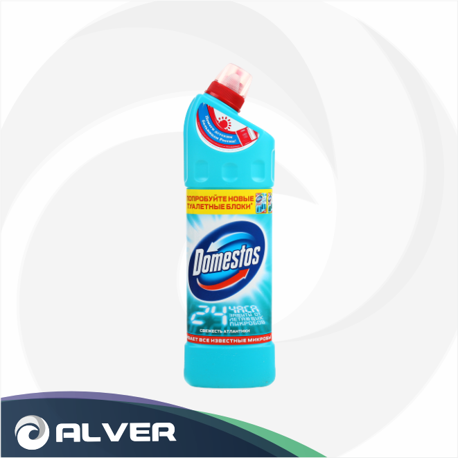 Чистящее средство Domestos СВЕЖЕСТЬ АТЛАНТИКИ 1л (Голубой)
