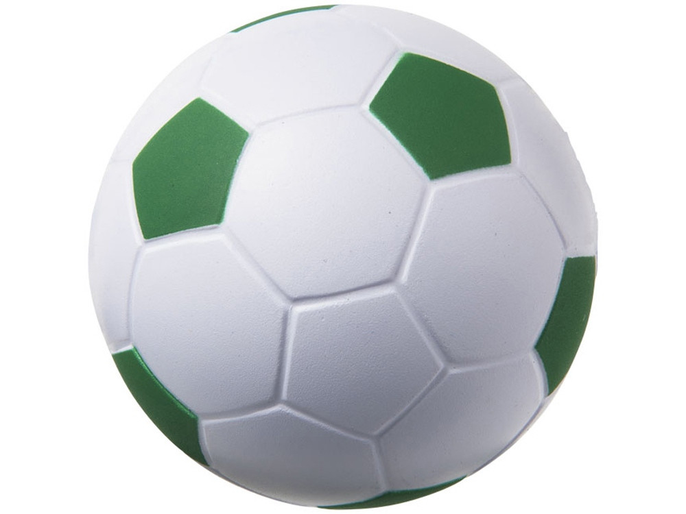Антистресс Football, белый/зеленый (артикул 10209902)