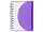 Блокнот А7 Post, пурпурный (артикул 10638702), фото 3