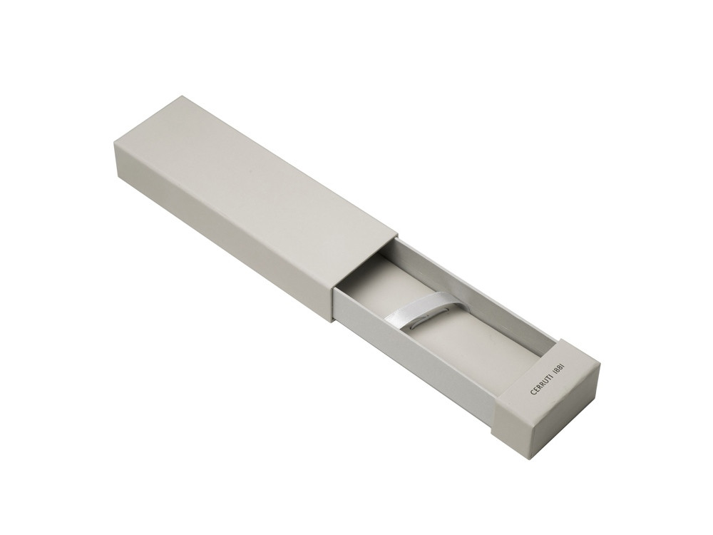 Ручка шариковая Cerruti 1881 модель Silver Clip в коробке (артикул 11323.07) - фото 5 - id-p65789964