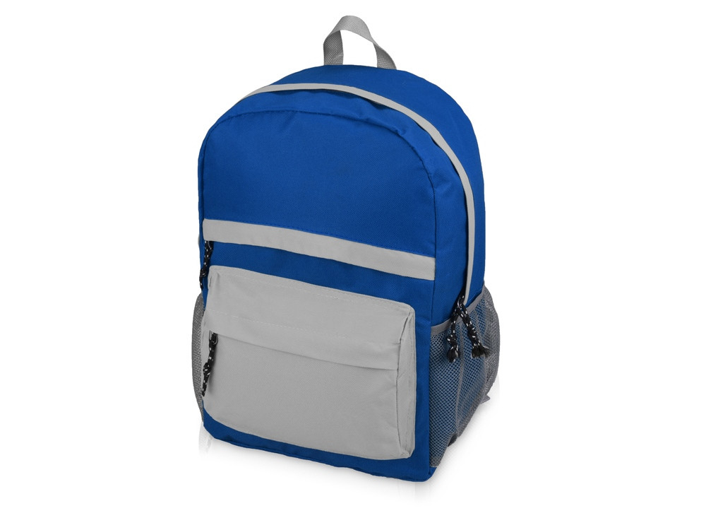 Рюкзак Универсальный (синяя спинка, синие лямки), синий/серый (артикул 930142)