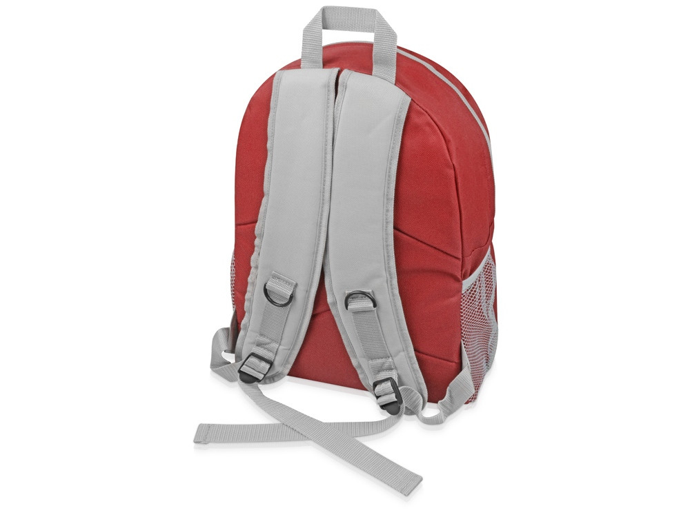 Рюкзак Универсальный (красная спинка), красный/серый (артикул 930141.01) - фото 2 - id-p88581539