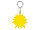 Брелок-рулетка Солнце, 1 м., желтый/черный (артикул 719504), фото 4