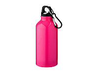 Бутылка Oregon с карабином 400мл, неоновый розовый (артикул 10000207)