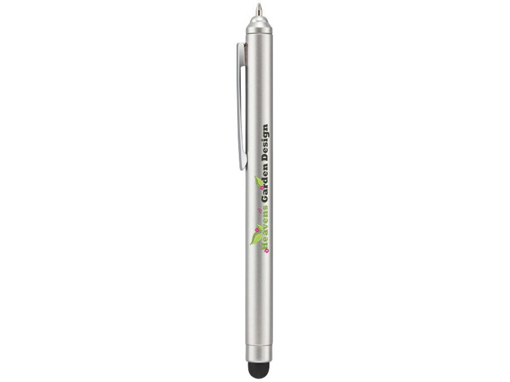 Ручка шариковая Nilsia со стилусом, жемчужный с матовой окантовкой (артикул 10645102) - фото 5 - id-p65793062
