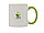Кружка для сублимации Prix 320мл, зеленое яблоко (артикул 872823), фото 3