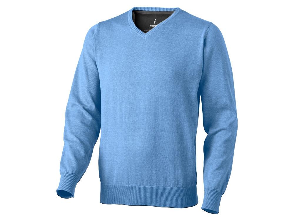 Пуловер Spruce мужской с V-образным вырезом, светло-синий (артикул 3821740L) - фото 1 - id-p65806044