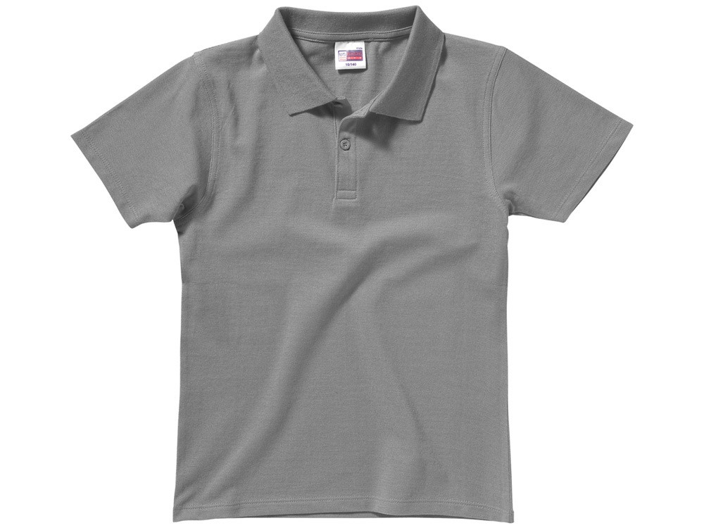 Рубашка поло First детская, серый (артикул 3110190.4) - фото 3 - id-p88581822