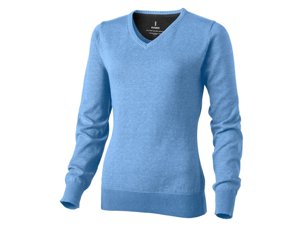 Пуловер Spruce женский с V-образным вырезом, светло-синий (артикул 38218402XL) - фото 1 - id-p65806071