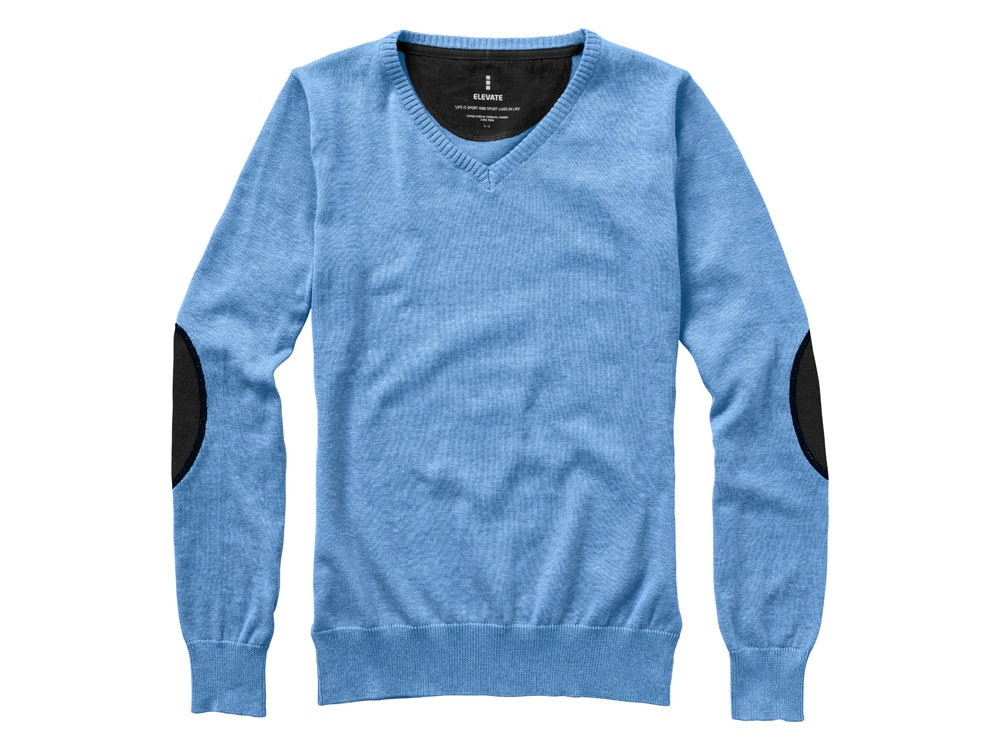 Пуловер Spruce женский с V-образным вырезом, светло-синий (артикул 38218402XL) - фото 8 - id-p65806071