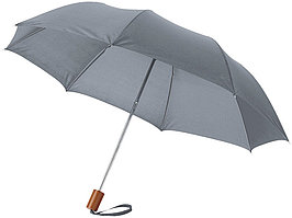 Зонт Oho двухсекционный 20, серый (артикул 10905805)