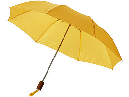 Зонт Oho двухсекционный 20, желтый (артикул 10905807)