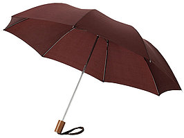 Зонт Oho двухсекционный 20, коричневый (артикул 10905808)