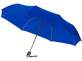 Зонт Alex трехсекционный автоматический 21,5, ярко-синий (артикул 10901610)