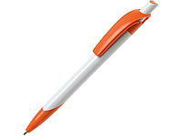 Ручка шариковая Тироль, белый/оранжевый (артикул 13310.13)