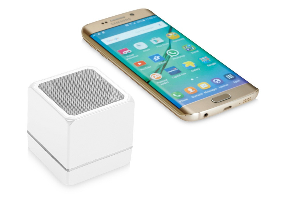 Колонка Kubus с функцией Bluetooth® и NFC, белый (артикул 10826901) - фото 4 - id-p65807423