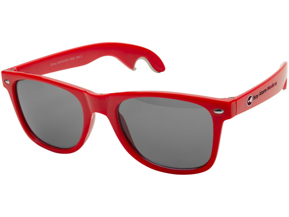 Солнцезащитные очки-открывашка, красный (артикул 10042502) - фото 8 - id-p65810159