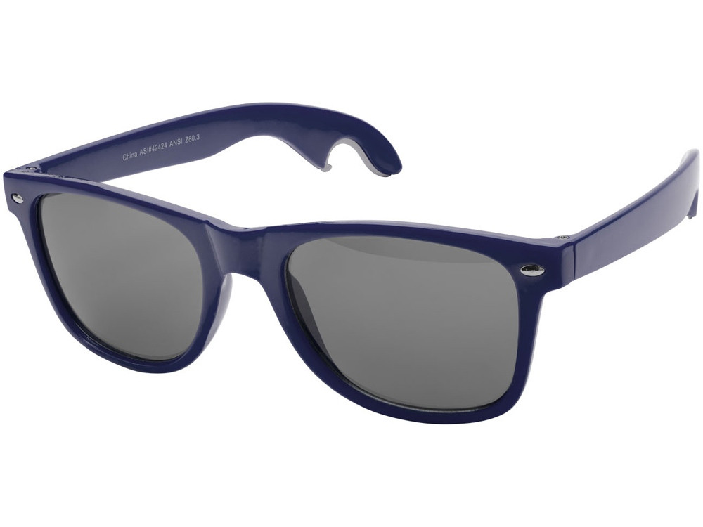 Солнцезащитные очки-открывашка, темно-синий (артикул 10042504) - фото 1 - id-p65810161