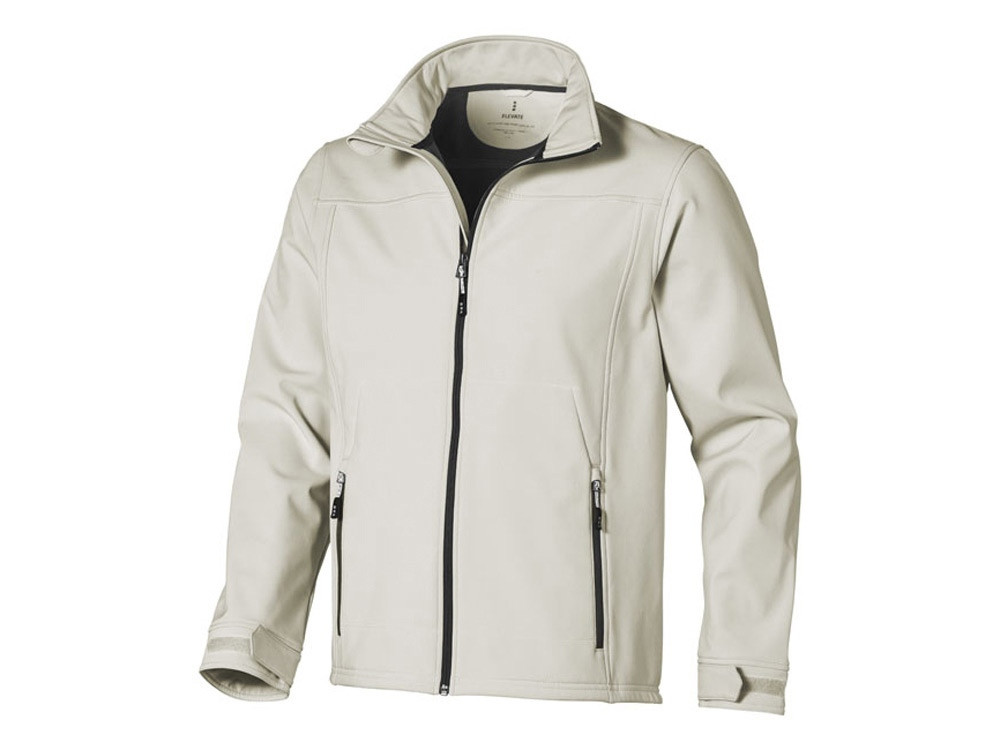 Куртка софтшел Langley мужская, светло-серый (артикул 3931190XS) - фото 5 - id-p65793260