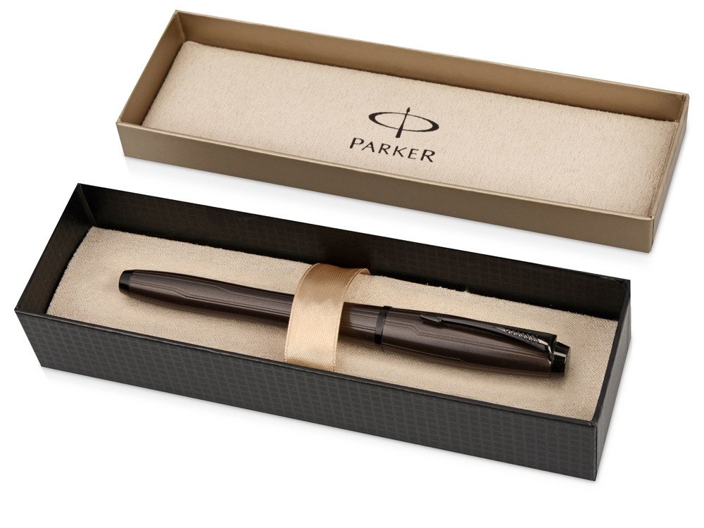 Ручка-роллер Parker модель Urban Premium Metallic Brown в футляре (артикул 296408) - фото 8 - id-p65796955