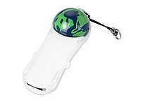 Флеш-карта USB 2.0 на 4 Gb с плавающей мини-фигурой земного шара (артикул 6252.36.04)