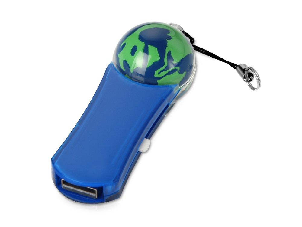 Флеш-карта USB 2.0 на 4 Gb с плавающей мини-фигурой земного шара (артикул 6252.22.04)