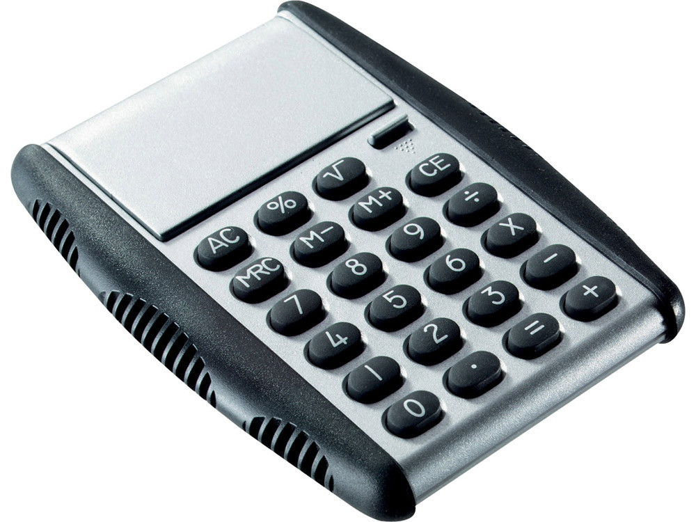Калькулятор Magic, серебристый/черный (артикул 19686510) - фото 2 - id-p65792276