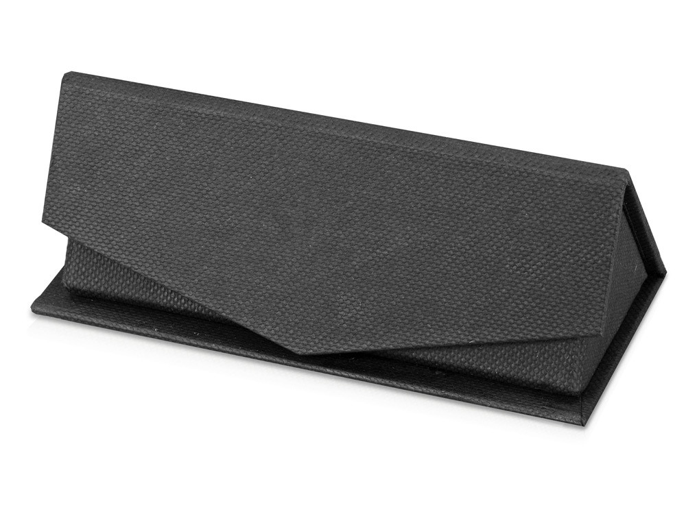 Подарочная коробка для флеш-карт треугольная, черный (артикул 627221)