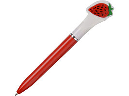Ручка шариковая  Клубника, красный (артикул 73401.01)