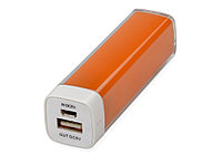 Портативное зарядное устройство Ангра, 2200 mAh, оранжевый (артикул 392414), фото 1