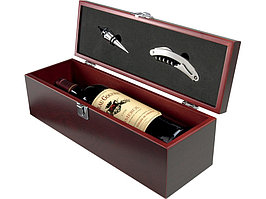 Коробка для вина Executive с пробкой для бутылки и штопором (артикул 19538569)