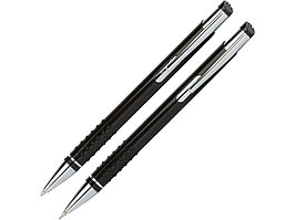 Набор Онтарио: ручка шариковая, карандаш механический, черный/серебристый (артикул 53400.07)