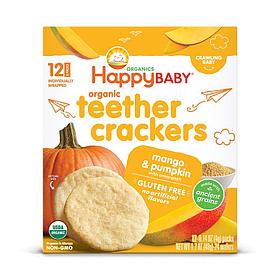 Органические галеты HappyBaby Манго Тыква
